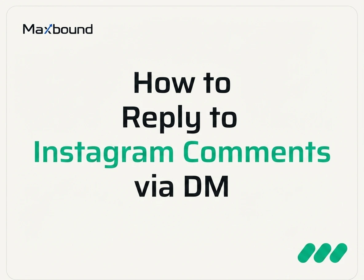 How to Reply to Instagram Comments via DM