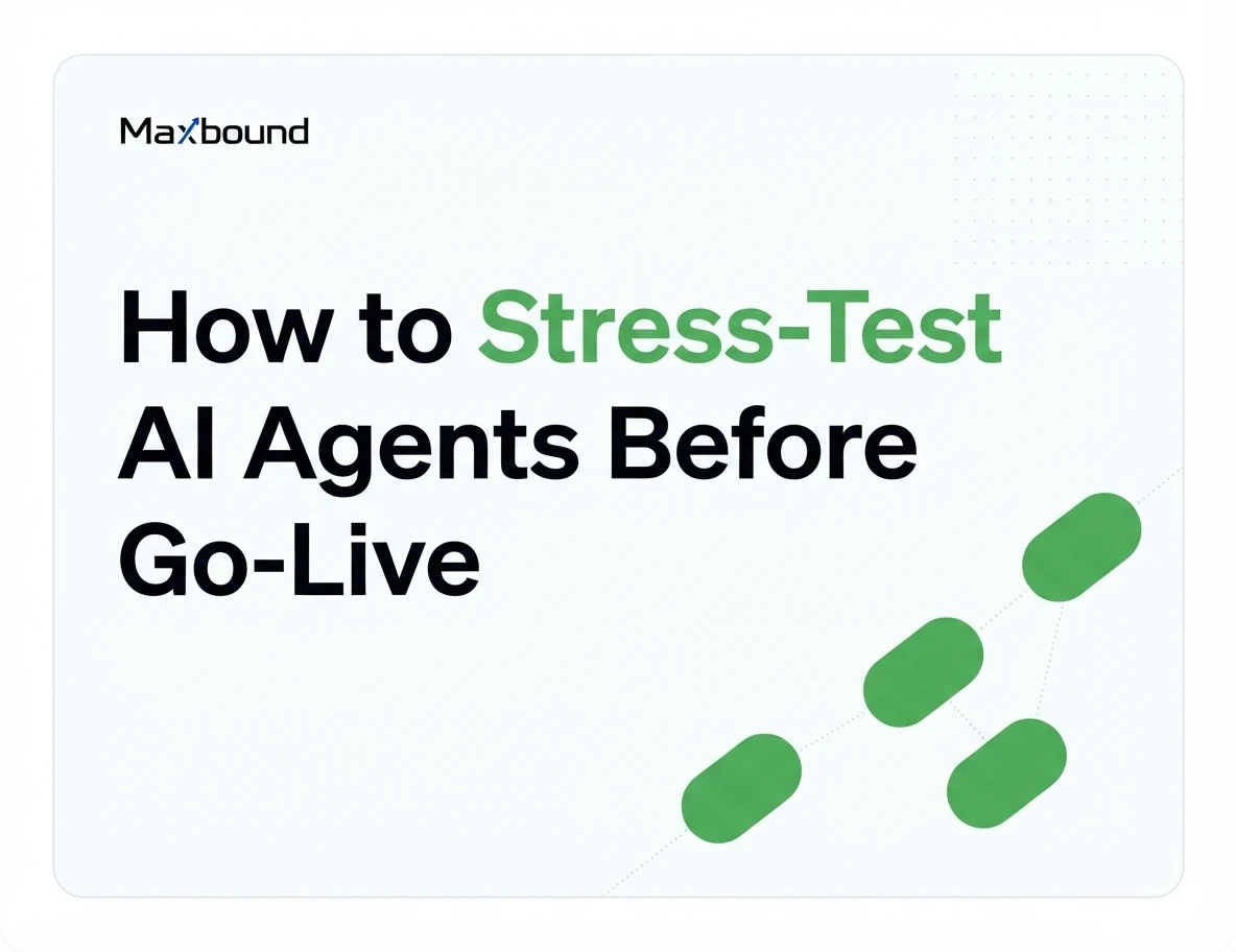 How to Stress-Test AI Agents Before Go-Live